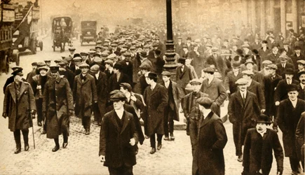Il Battaglione dei Calciatori, Londra, Prima Guerra Mondiale