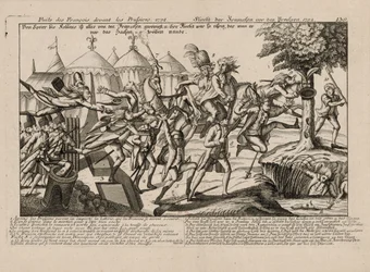 La fuga dei francesi dai prussiani nel 1792, ca. 1792