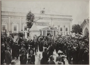 Il funerale di Anton Cechov al cimitero di Novodevichy, 22 luglio 1904