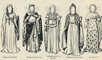 La galleria dei costumi storici: Gli abiti indossati ai tempi di Riccardo I, c1934