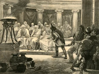 I Galli a Roma, 1890