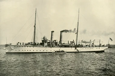 La cannoniera tedesca Panther, 1919