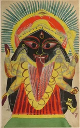 La dea Kali, 1800s