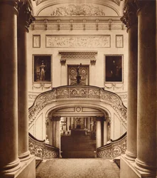 La grande scalinata di Buckingham Palace, 1935