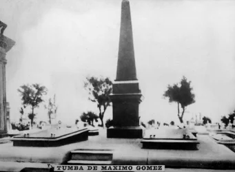 La tomba di Máximo Gómez, anni 1920