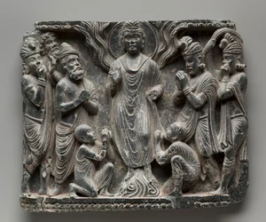 Il grande miracolo a Shravasti, c. 100