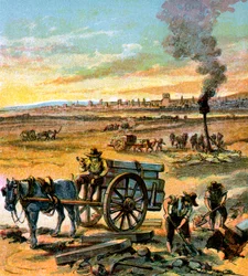La grande peste del 1665, c1850
