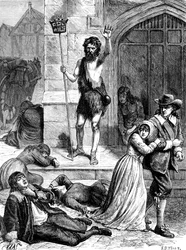 La grande peste del 1665, c1902