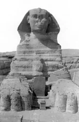 La Grande Sfinge di Giza, Egitto, maggio 1949