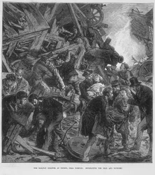 Il disastro della Great Western Railway a Thorpe vicino a Norwich, 10 settembre 1874