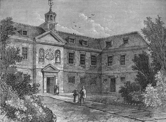 La Grey Coat School, Westminster, Londra, c1850 1878