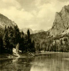 Il Grüner See, Stiria, Austria, c1935