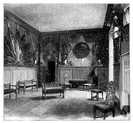 La sala delle guardie, Palazzo di St James, Londra