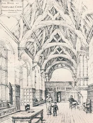 La Sala, Shiplake Court, 1898