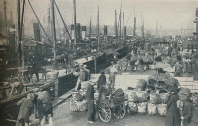 La stagione delle aringhe in pieno svolgimento, 1937