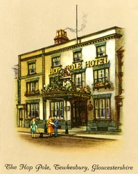 The Hop Pole, Tewkesbury, Gloucestershire, 1936
