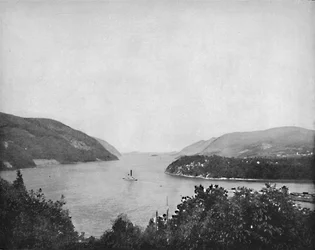 Il fiume Hudson a West Point