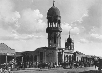 La moschea indiana, Durban, Sudafrica