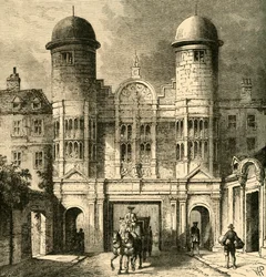 Il portale di King Street, Whitehall, 1881