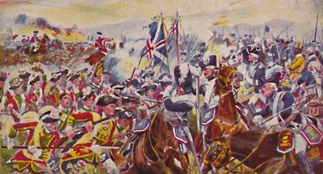 Il Reggimento Yorkshire Light Infantry. La Battaglia nei Rosefields a Minden, 1759, 1939