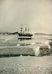 Il molo di sbarco distrutto, c1908, 1909
