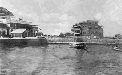 Il molo. Aden, c1918-c1939