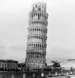 La Torre Pendente di Pisa, Italia, 1892