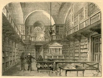 La biblioteca di St. Pauls, 1897