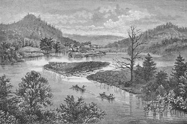 La Piccola Juniata - Tyrone in lontananza, 1883