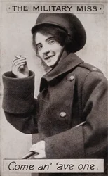 La signorina militare - Vieni e prendine uno, c1914
