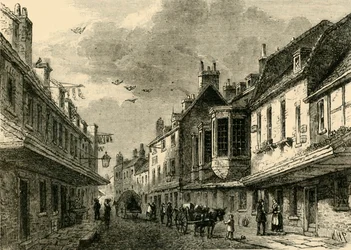 La Zecca, Southwark, nel 1825