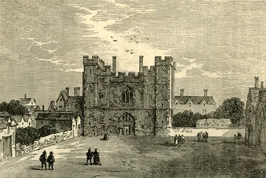 Il Monastero di San Giovanni di Gerusalemme, Clerkenwell - Il cancello da ovest