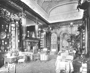 La Sala del Mattino a Tring Park Mansion, Hertfordshire, 1894