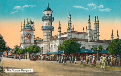 La Moschea Rangoon, c1888