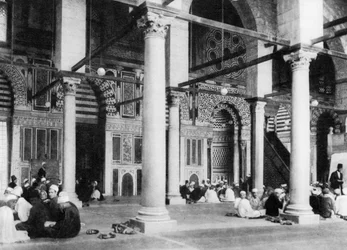 La Moschea di El-Mouayad, Il Cairo, Egitto, anni 1920