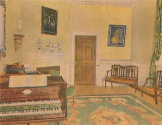 La sala della musica, 1946