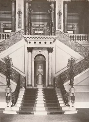 La scala della Biblioteca Nazionale