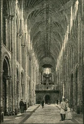 La navata, Cattedrale di Norwich
