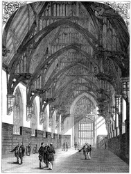La nuova biblioteca del Middle Temple, 1861