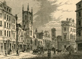 La Vecchia Banca, vista dalla Mansion House, 1897