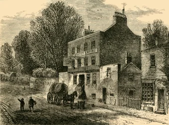 The Old Crown Inn, Highgate, 1830, c. 1876