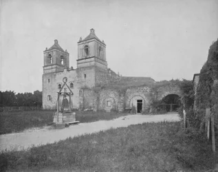La Vecchia Missione a San Antonio, XIX secolo