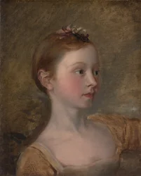 La figlia del pittore Mary 1750-1826, metà XIX secolo