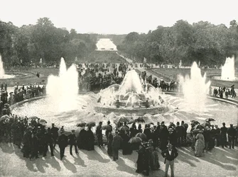 Le fontane del Palazzo, Versailles, Francia, 1895