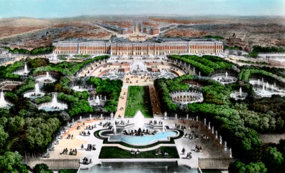 Il Palazzo di Versailles, Parigi, Francia, inizio XX secolo