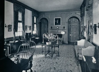 Il salotto della Raleigh Tavern, c1938
