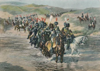 Il passaggio del guado, 1896