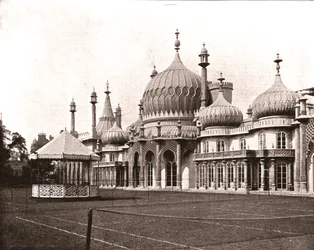 Il padiglione a Brighton, Sussex, 1894