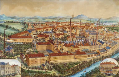 Il birrificio Pilsner Urquell a Pilsen, 1900s-1910s