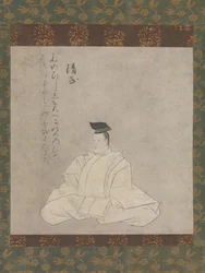 Il poeta Fujiwara Kiyotada, seconda metà del XIII secolo